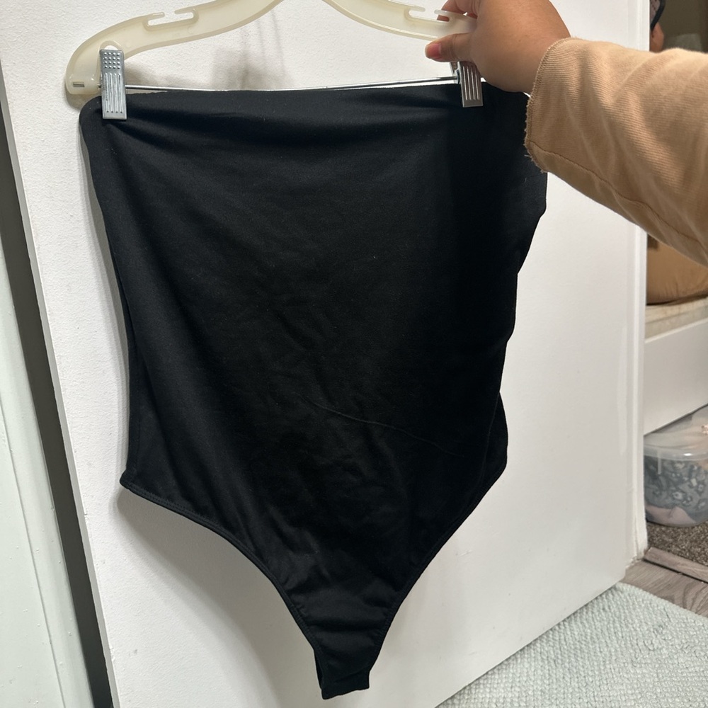 NEW Black Tube Top Bodysuit